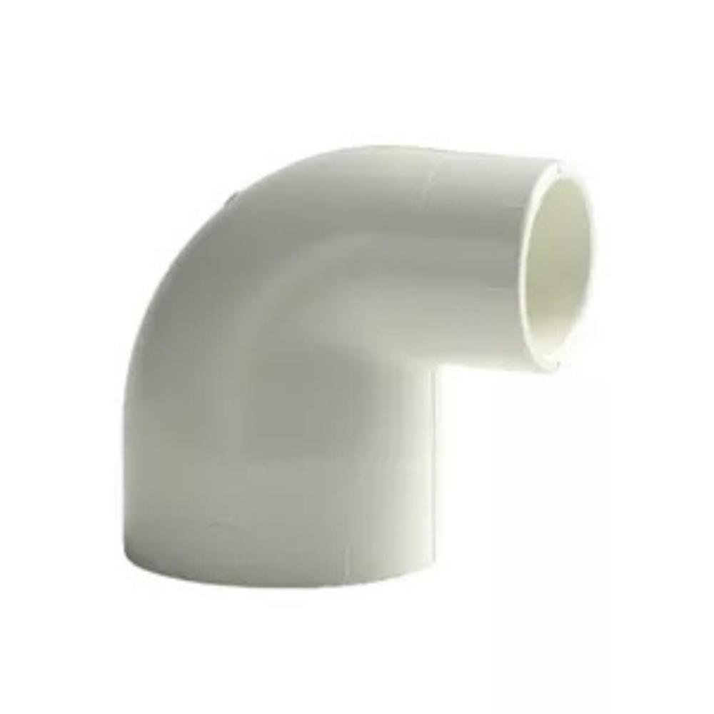 PVC wit knie verlopend